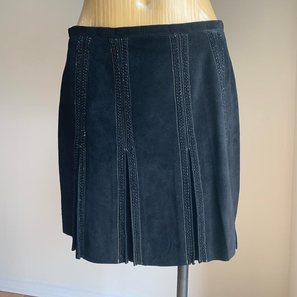 Suede/Leather skirt